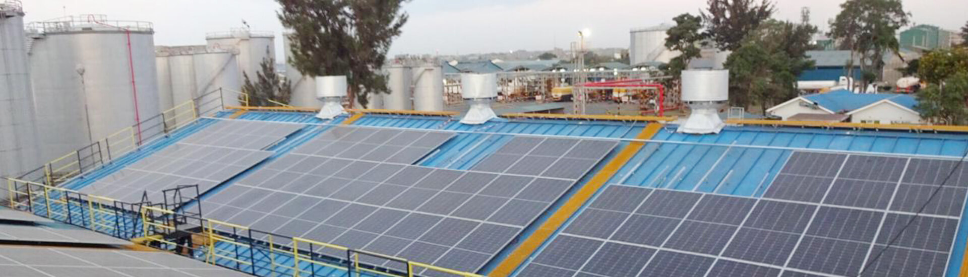 Vivo Energy Kenya 150 kWp Grid Tied Solar System