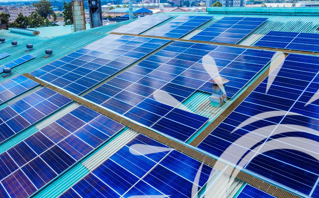 Nairobi FMCG Factory 1,100kWP Grid-Tied Solar System