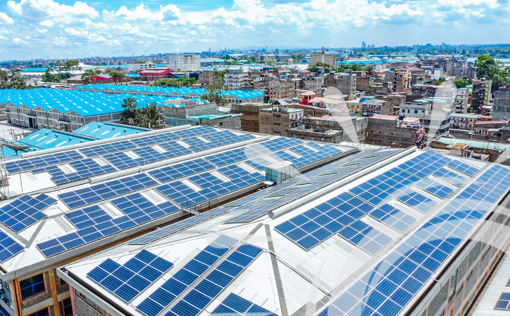Nairobi Factory 660kWP Grid-Tied Solar System